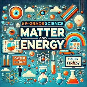 6th Grade Science: Unit 1 Matter and Energy Lesson Plan 1