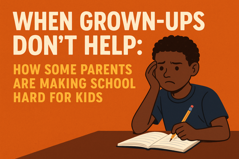 When Grown-Ups Don’t Help: How Some Parents Are Making School Hard for Kids